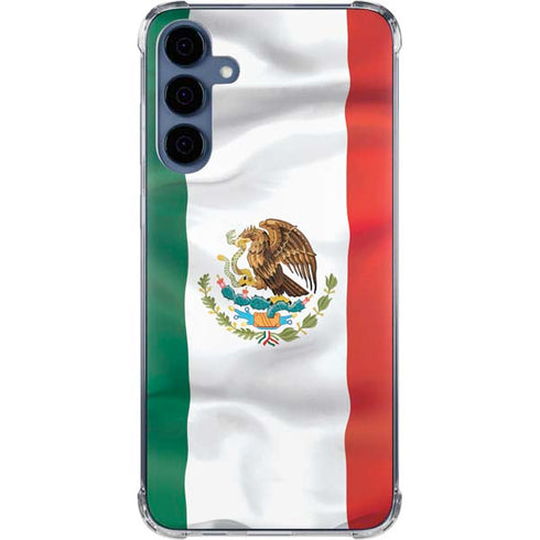 Mexico Flag Galaxy A35 5G Clear Case